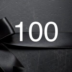 Bon cadeau de 100 CHF (standard noir)