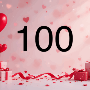 Bon cadeau de 100 CHF pour la St-Valentin