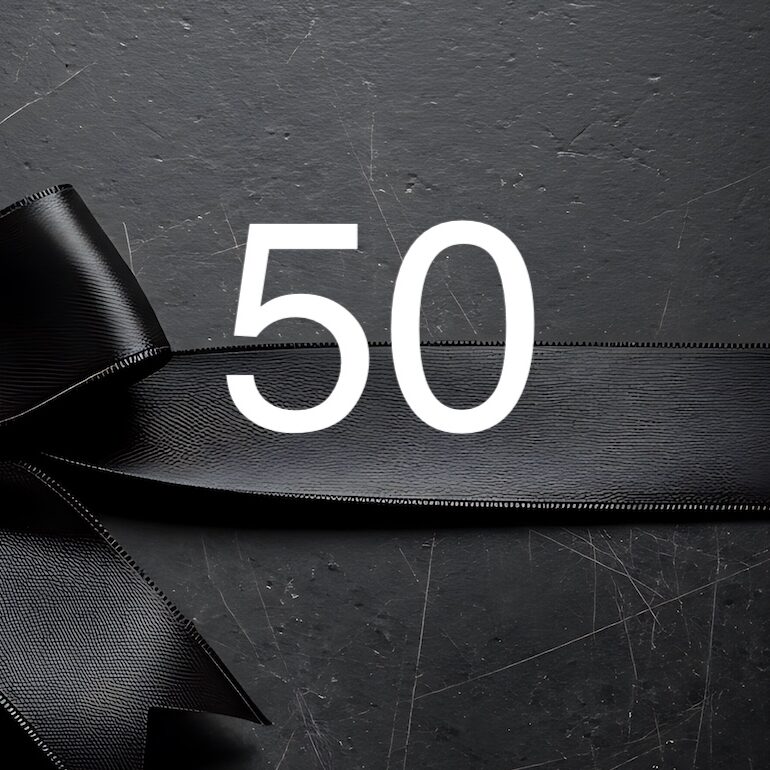 Bon cadeau de 50 CHF (standard noir)