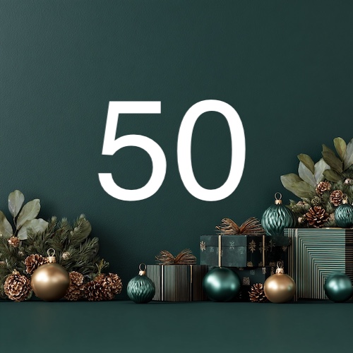 Bon cadeau de 50 CHF pour Noël