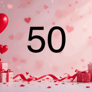 Bon cadeau de 50 CHF pour la St-Valentin